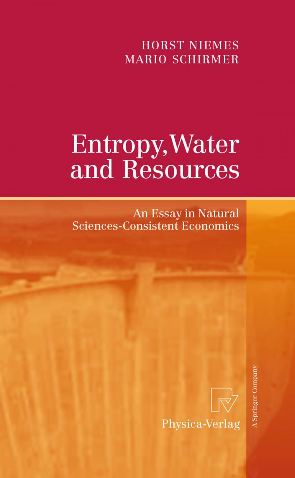 Big bigCover of Entropy, Water and Resources