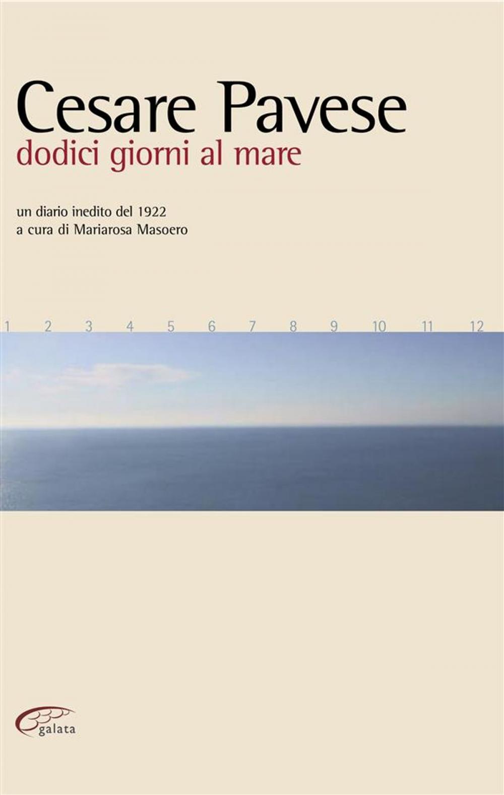 Big bigCover of Cesare Pavese dodici giorni al mare