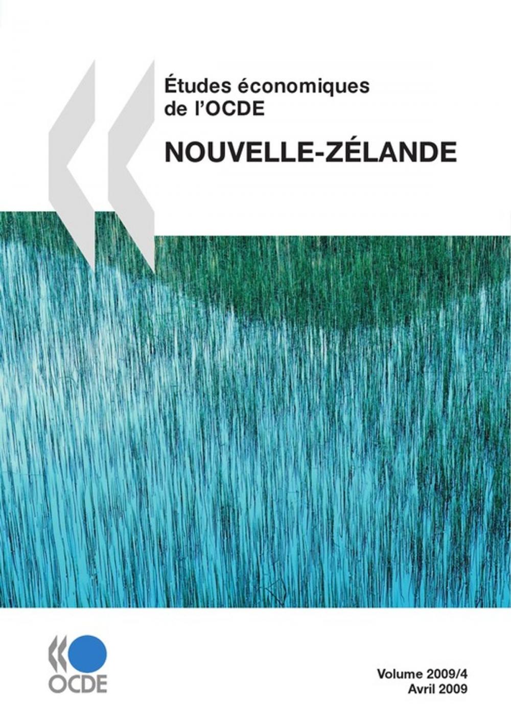 Big bigCover of Études économiques de l'OCDE : Nouvelle-Zélande 2009