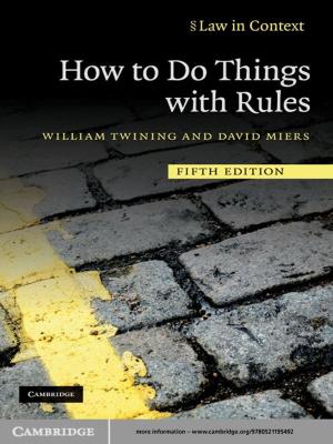 Cover of the book How to Do Things with Rules by Ilias Bantekas, Lutz Oette