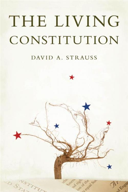 Cover of the book The Living Constitution by David A. Strauss, Oxford University Press