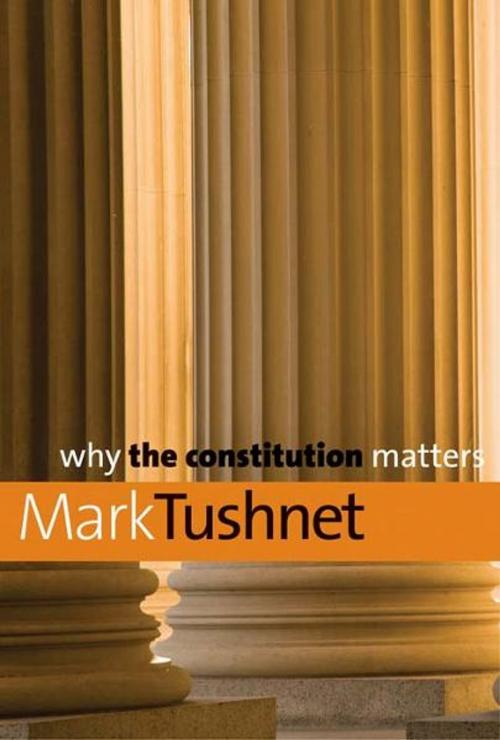 Cover of the book Why the Constitution Matters by Mark Tushnet, Yale University Press