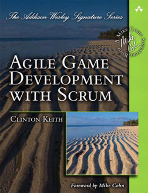 Cover of the book Agile Game Development with Scrum by Clinton Keith, Pearson Education