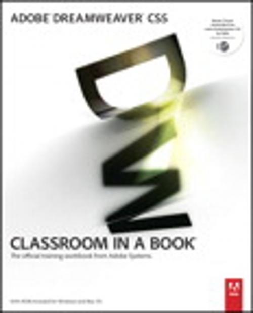 Cover of the book Adobe Dreamweaver CS5 Classroom in a Book by . Adobe Creative Team, Pearson Education