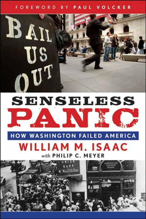 Cover of the book Senseless Panic by William M. Isaac, Wiley