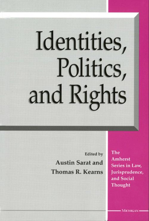 Cover of the book Identities, Politics, and Rights by , University of Michigan Press