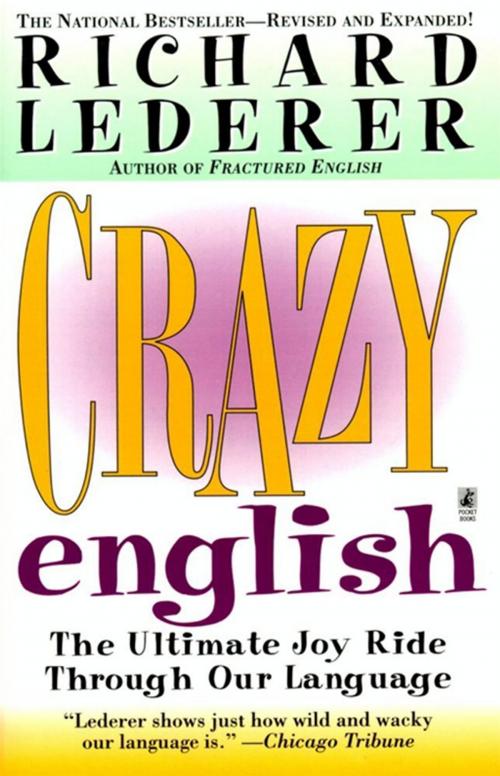 Cover of the book Crazy English by Richard Lederer, Pocket Books