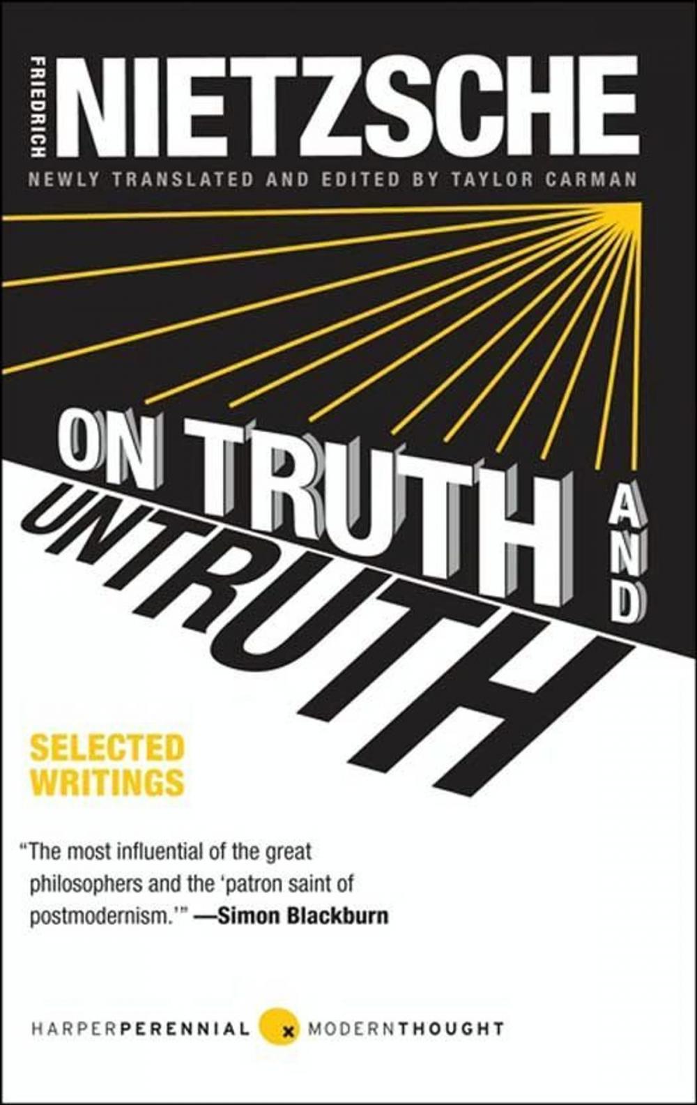 Big bigCover of On Truth and Untruth