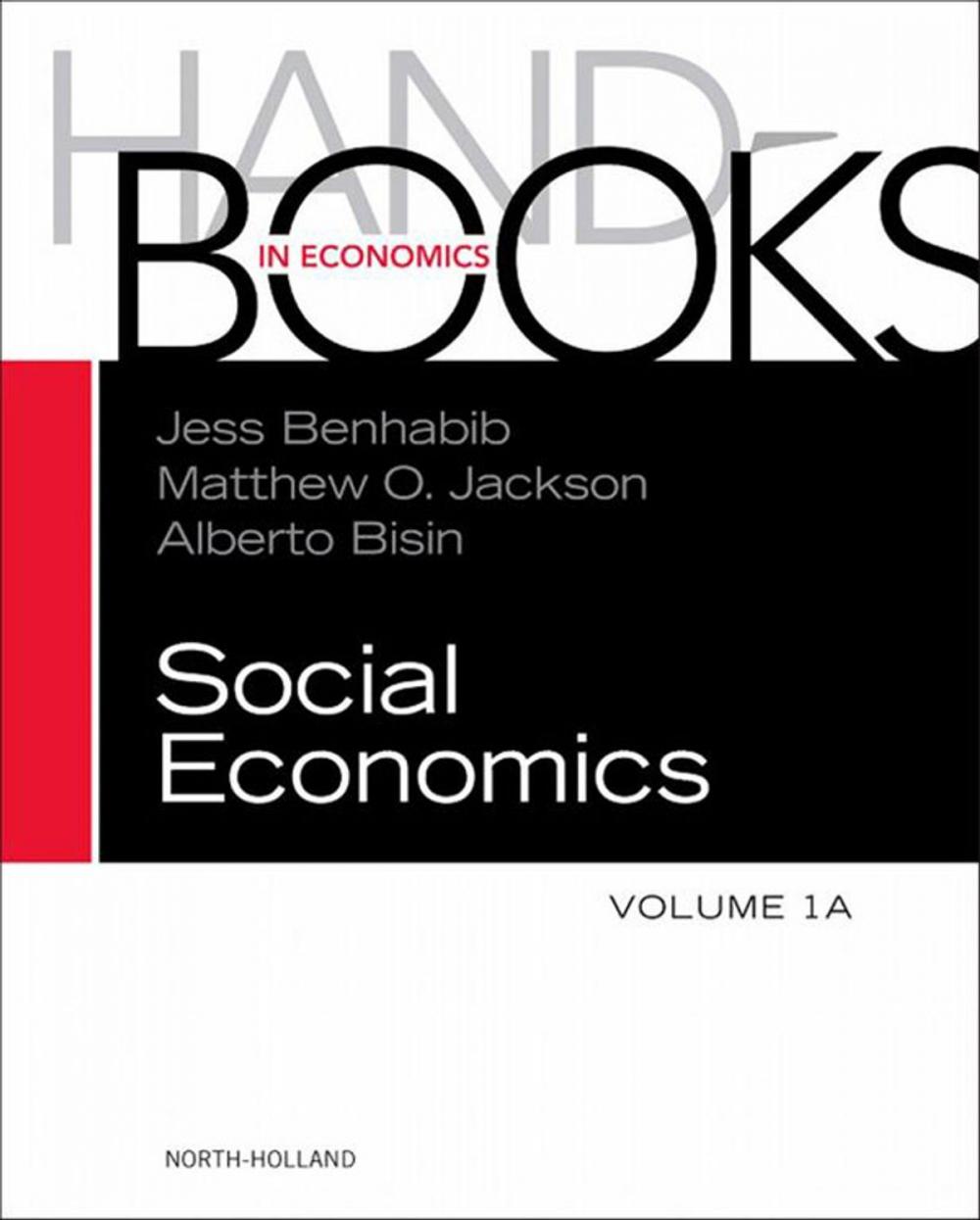 Big bigCover of Handbook of Social Economics