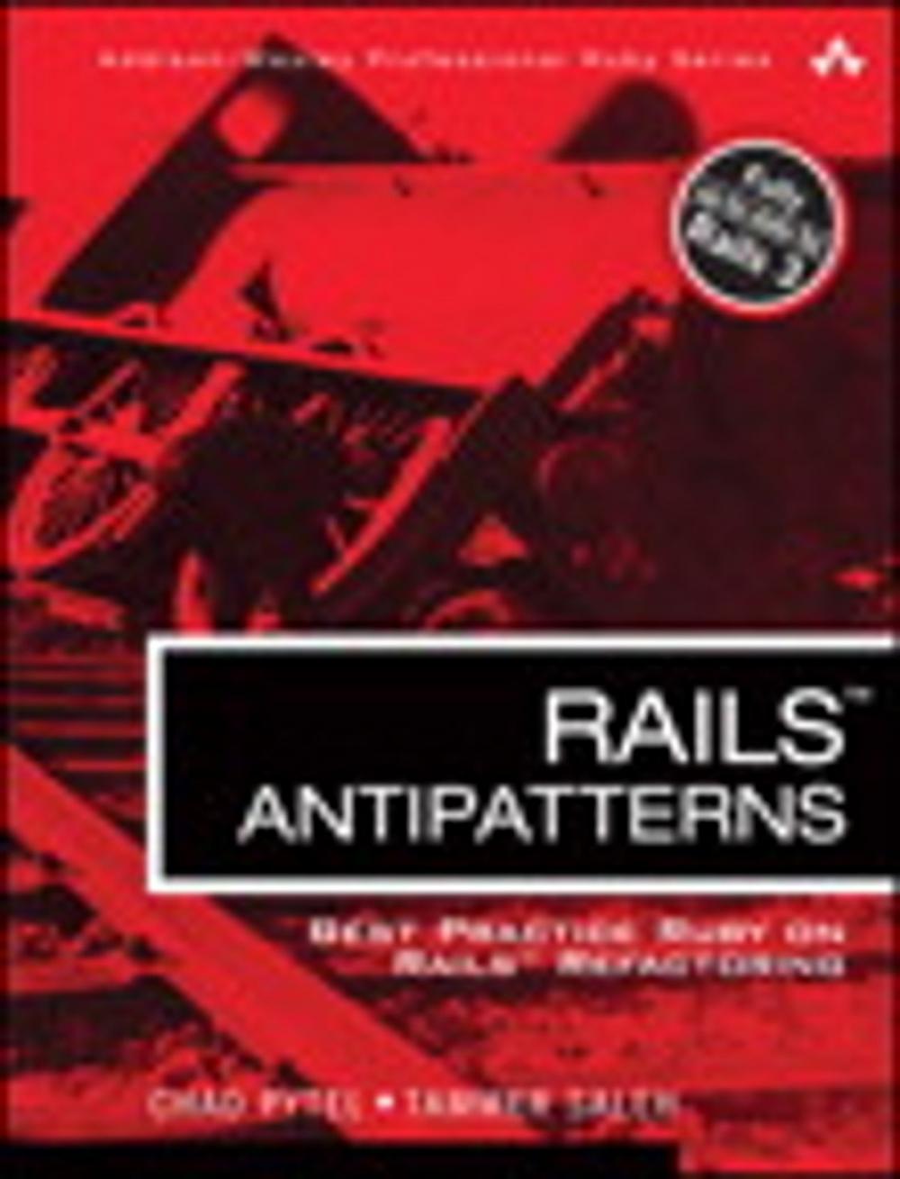 Big bigCover of Rails AntiPatterns