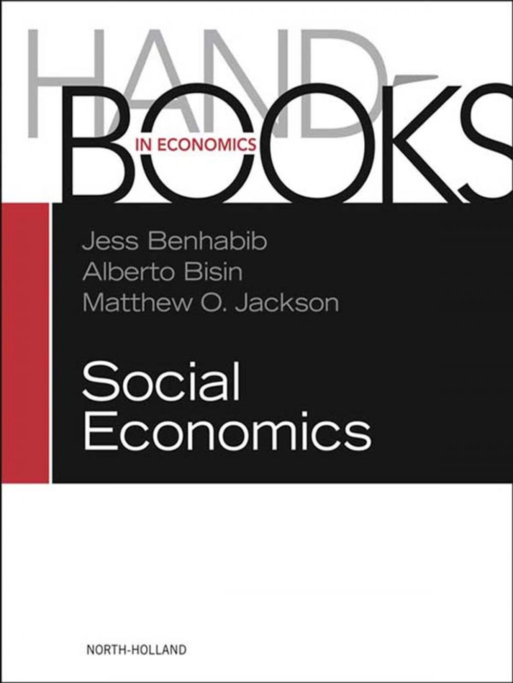 Big bigCover of Handbook of Social Economics SET: 1A, 1B