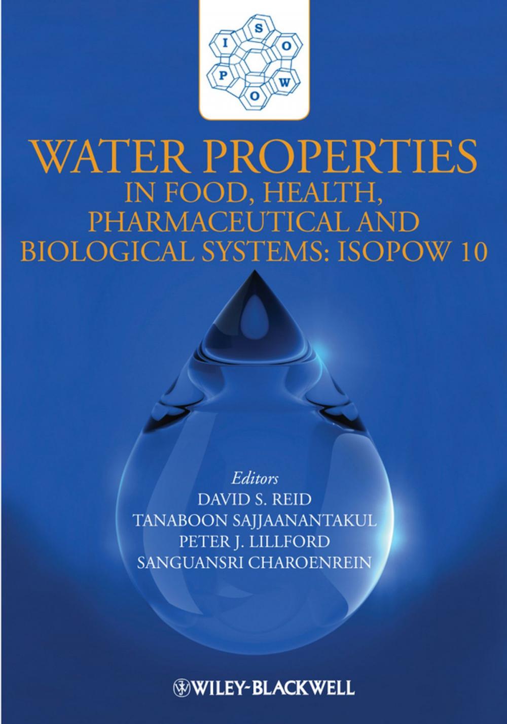 Big bigCover of Water Properties in Food, Health, Pharmaceutical and Biological Systems