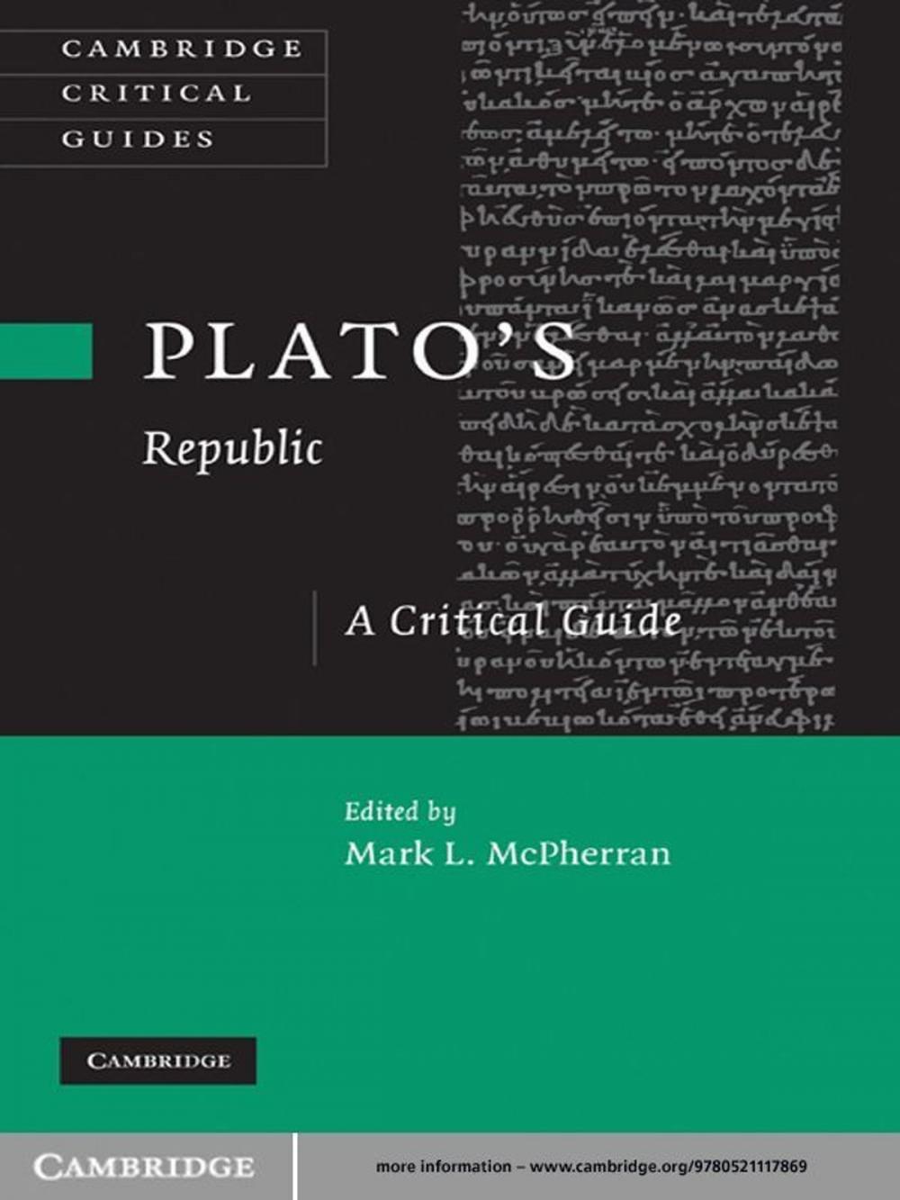 Big bigCover of Plato's 'Republic'