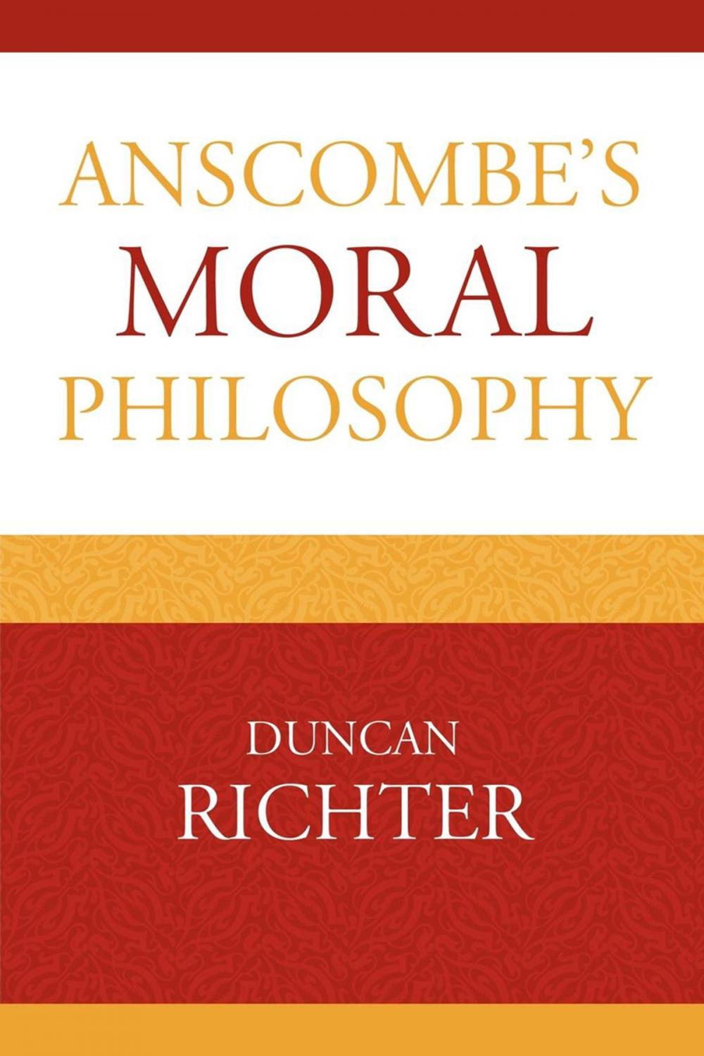 Big bigCover of Anscombe's Moral Philosophy