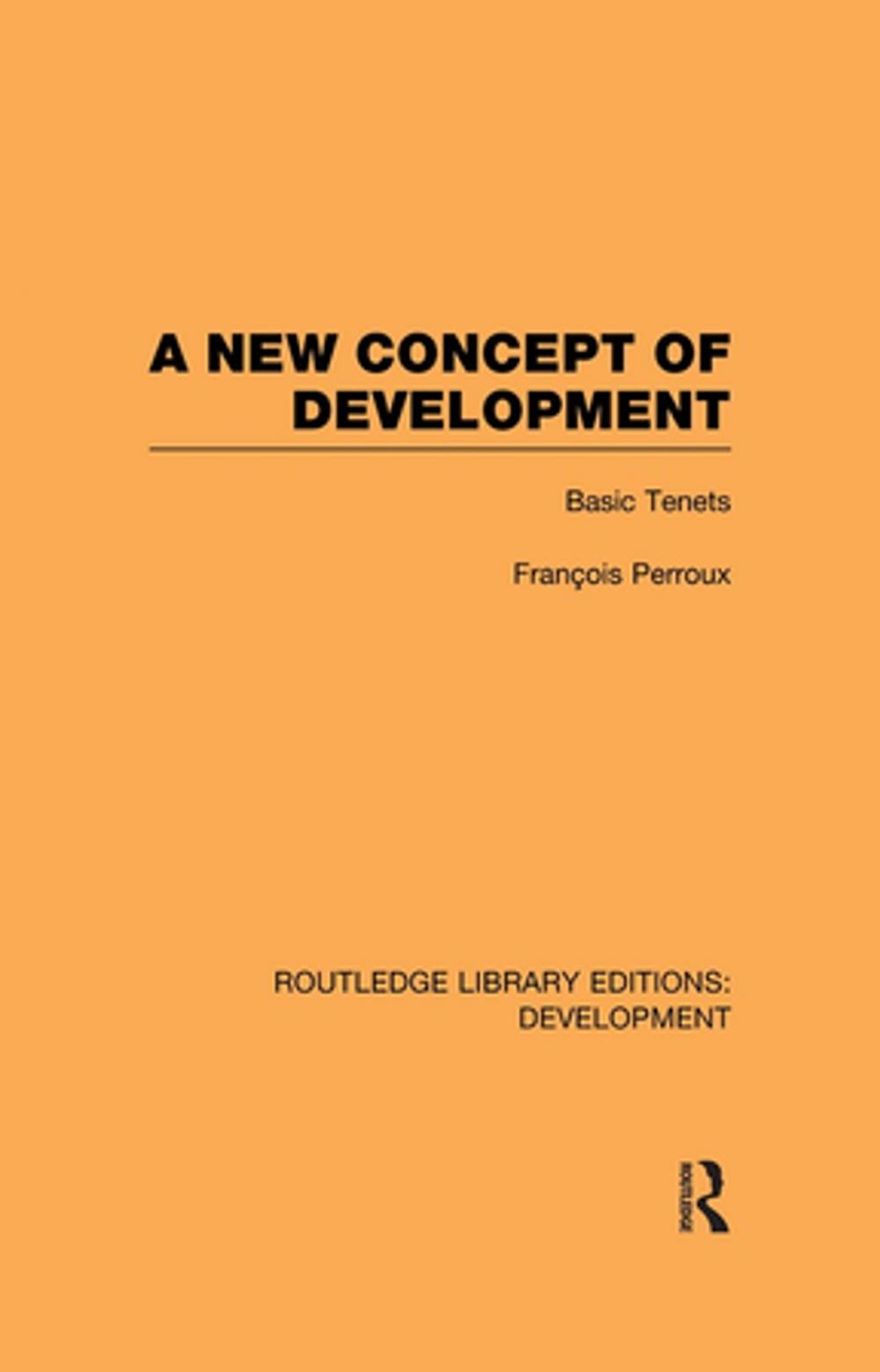 Big bigCover of A New Concept of Development