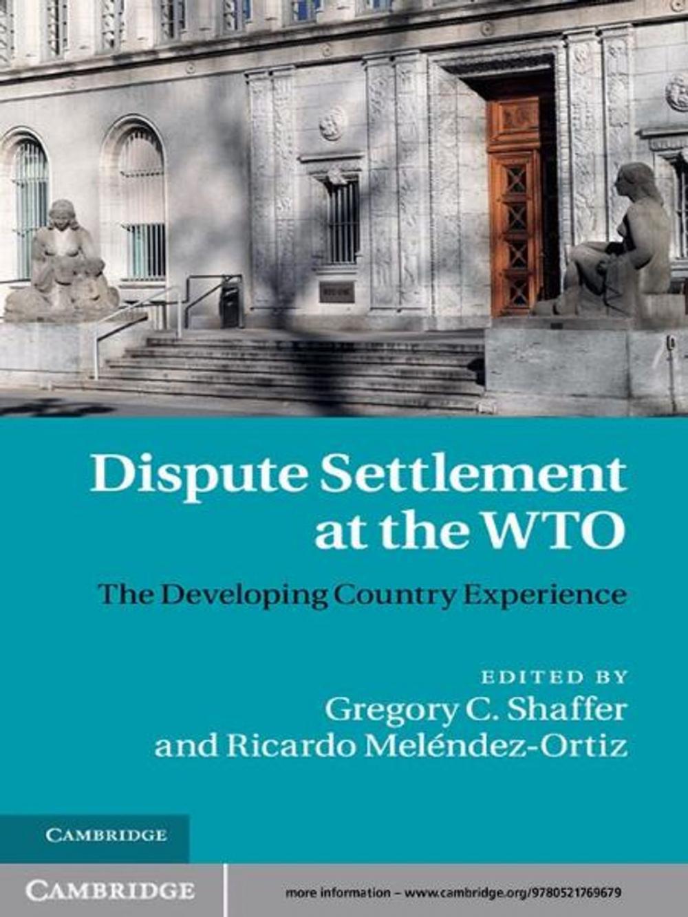 Big bigCover of Dispute Settlement at the WTO