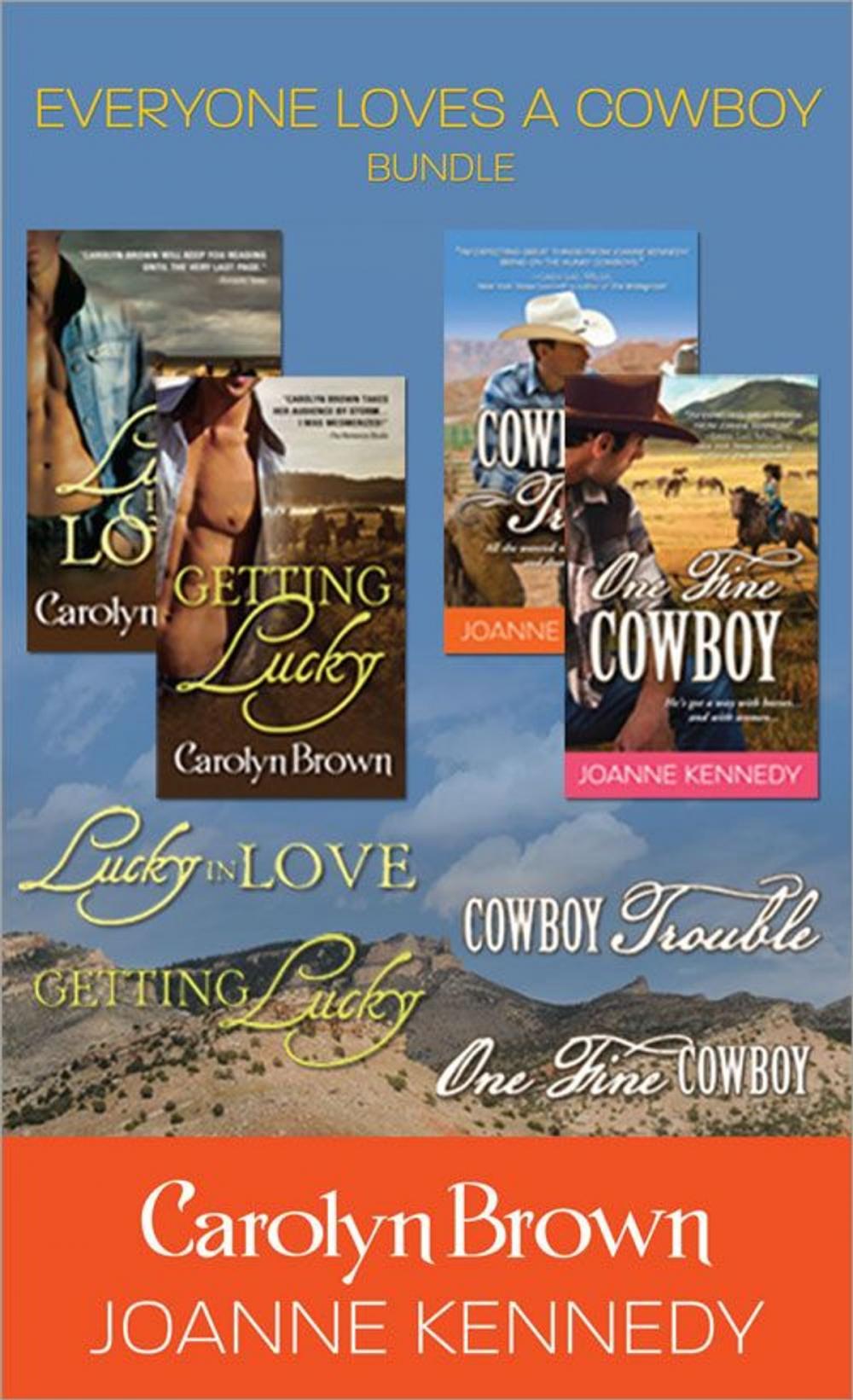 Big bigCover of Everyone Loves a Cowboy 4-pack