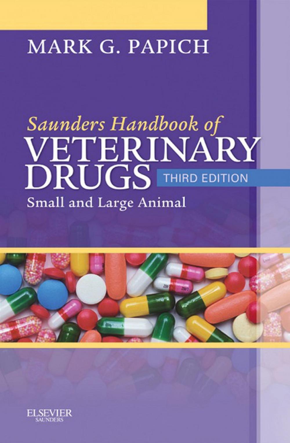 Big bigCover of Saunders Handbook of Veterinary Drugs