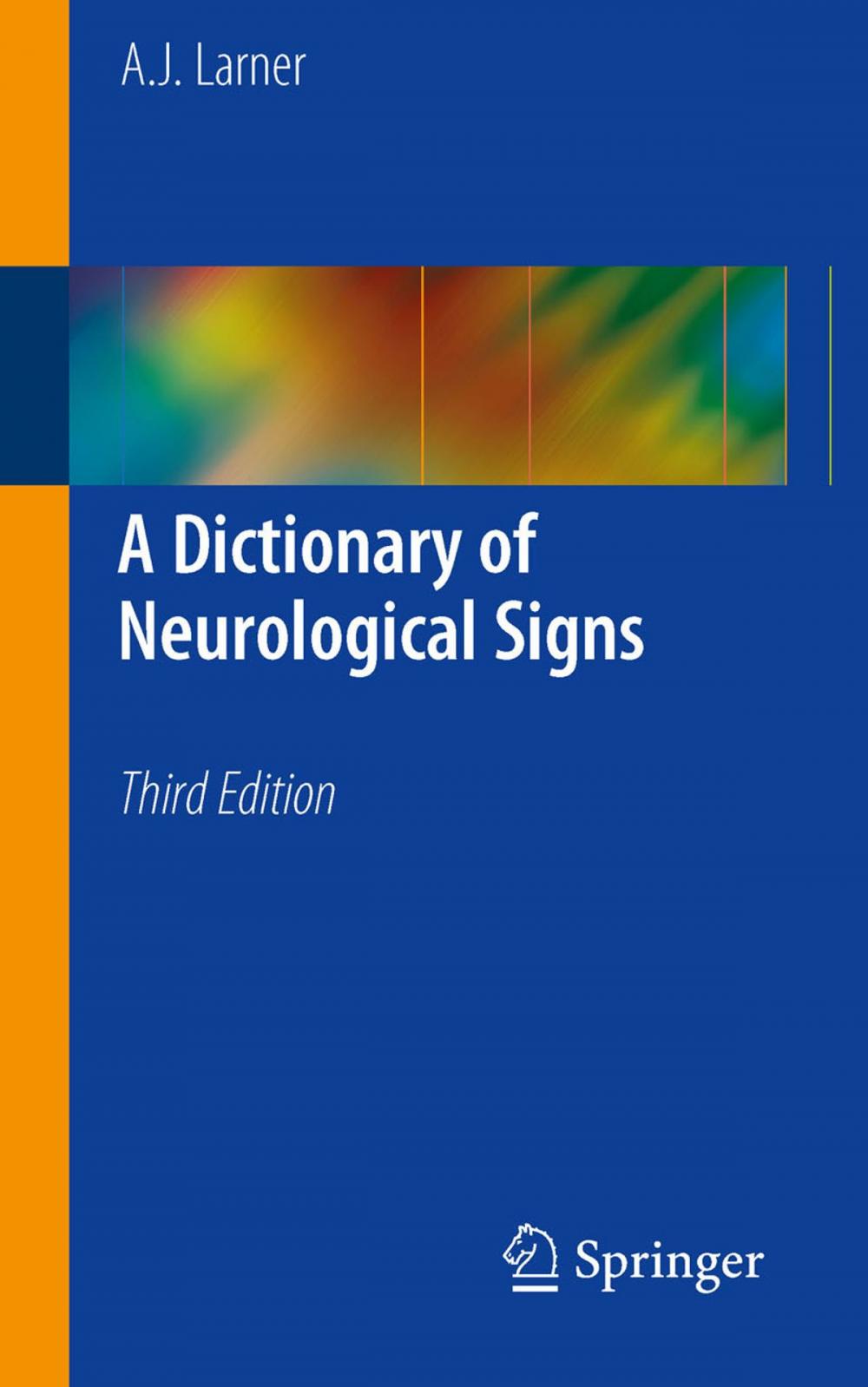 Big bigCover of A Dictionary of Neurological Signs