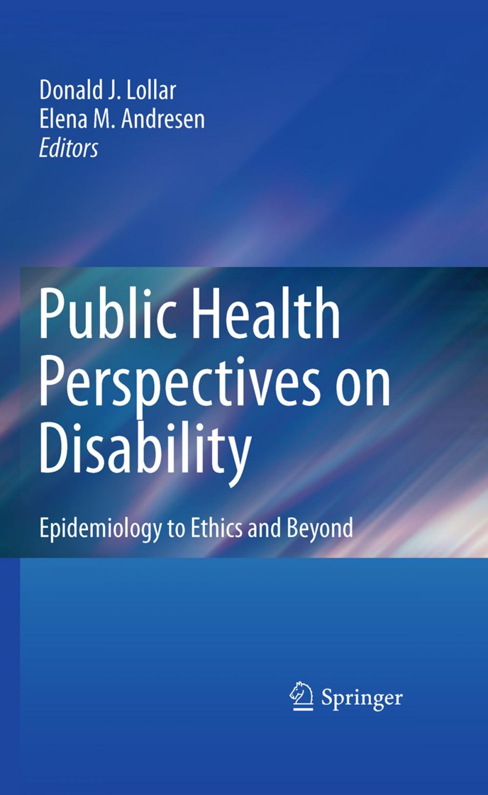 Big bigCover of Public Health Perspectives on Disability