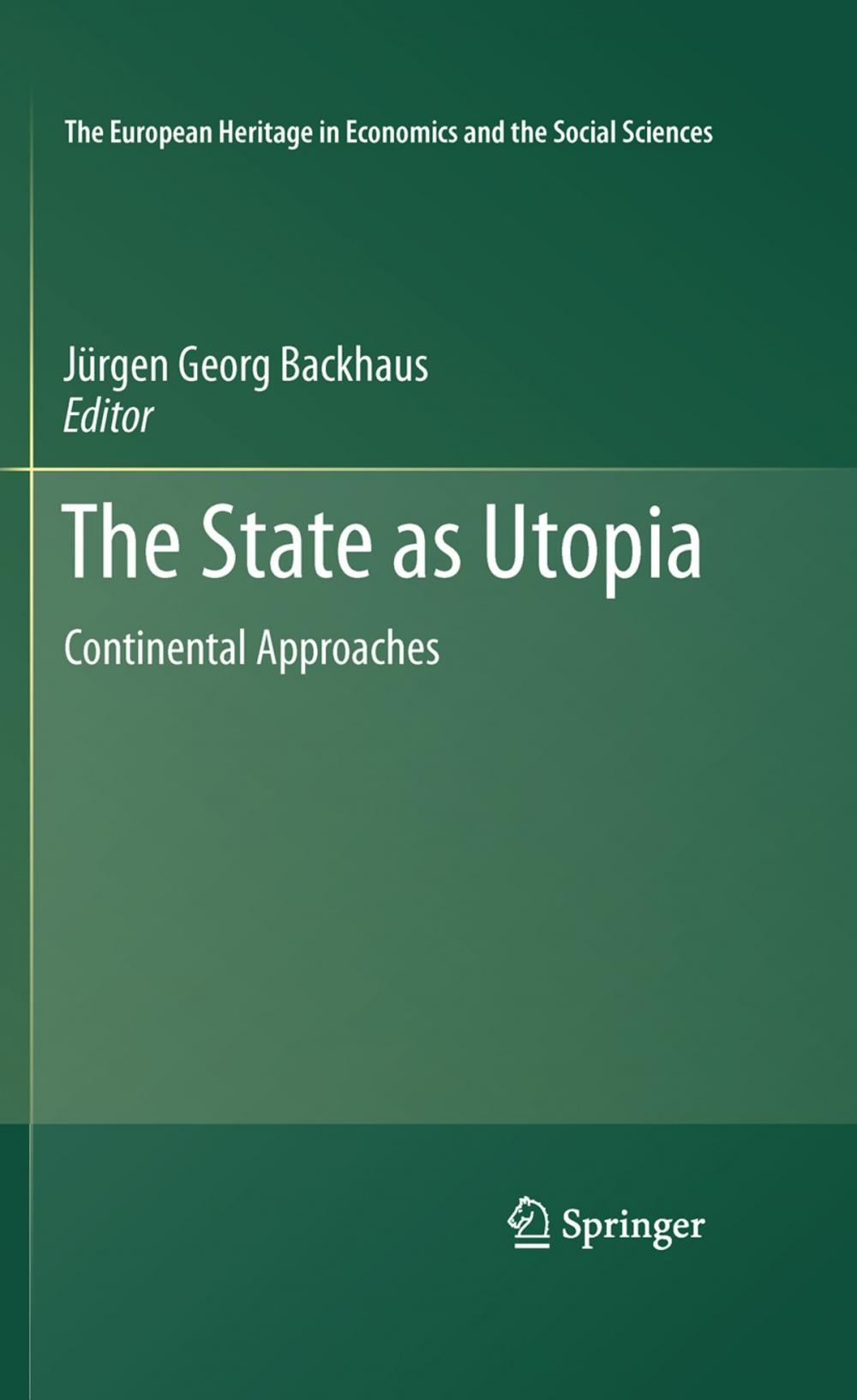 Big bigCover of The State as Utopia