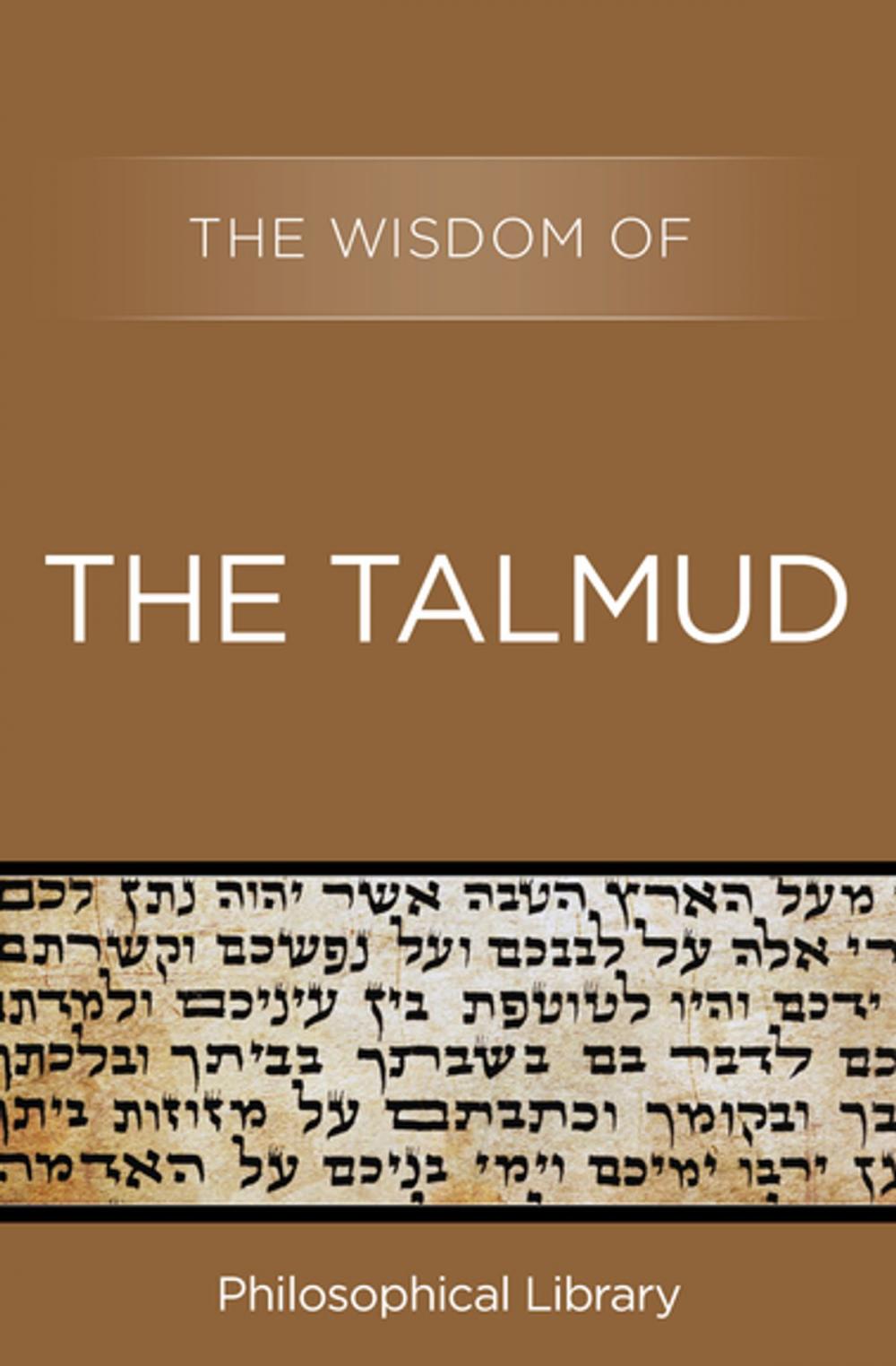 Big bigCover of The Wisdom of the Talmud