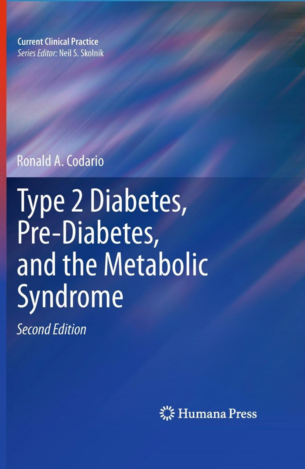 Big bigCover of Type 2 Diabetes, Pre-Diabetes, and the Metabolic Syndrome