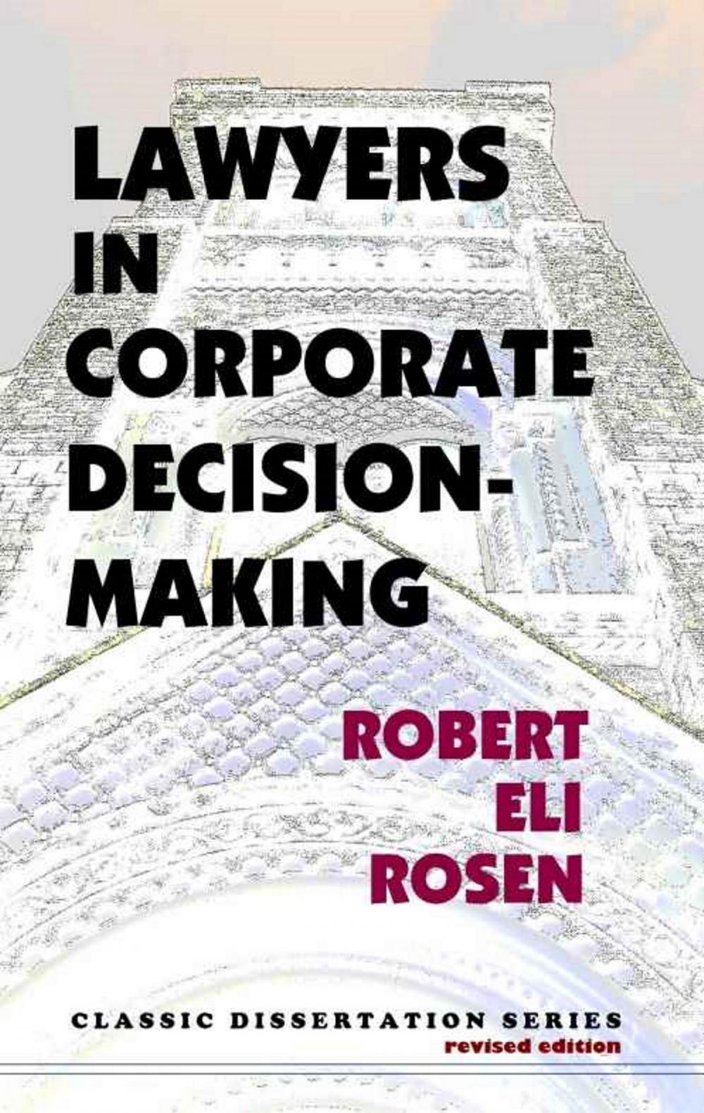 Big bigCover of Lawyers in Corporate Decision-Making