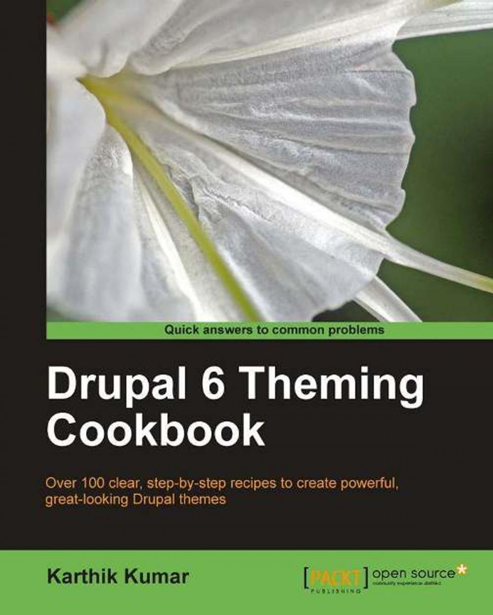 Big bigCover of Drupal 6 Theming Cookbook