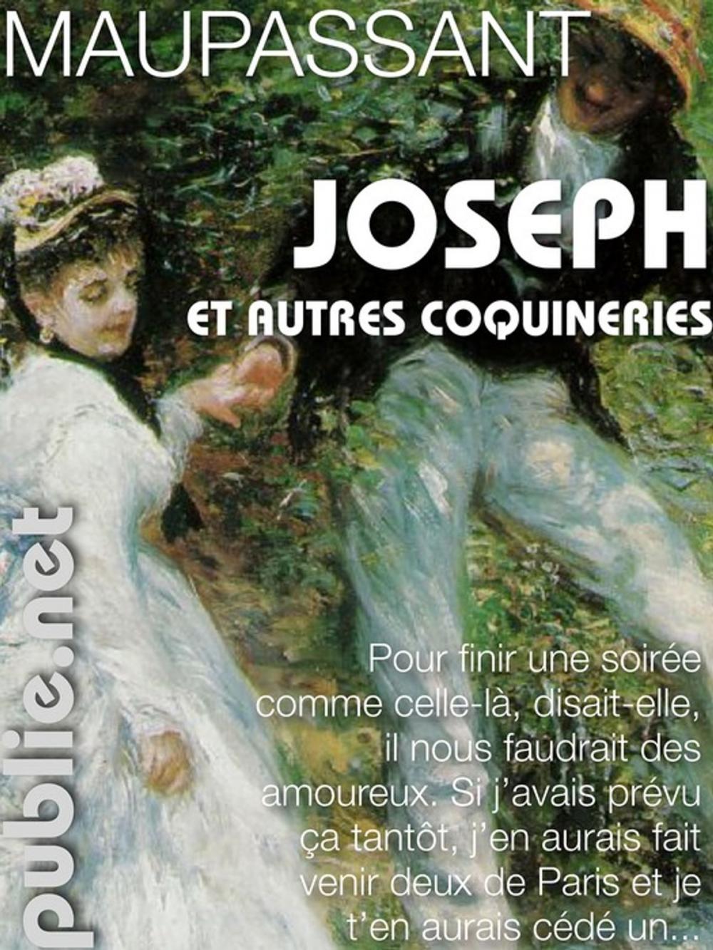 Big bigCover of Joseph, et autres coquineries