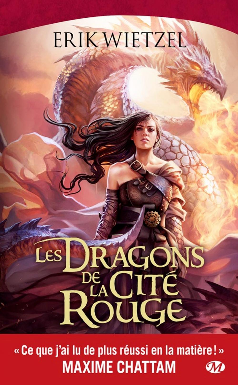 Big bigCover of Les Dragons de la cité rouge