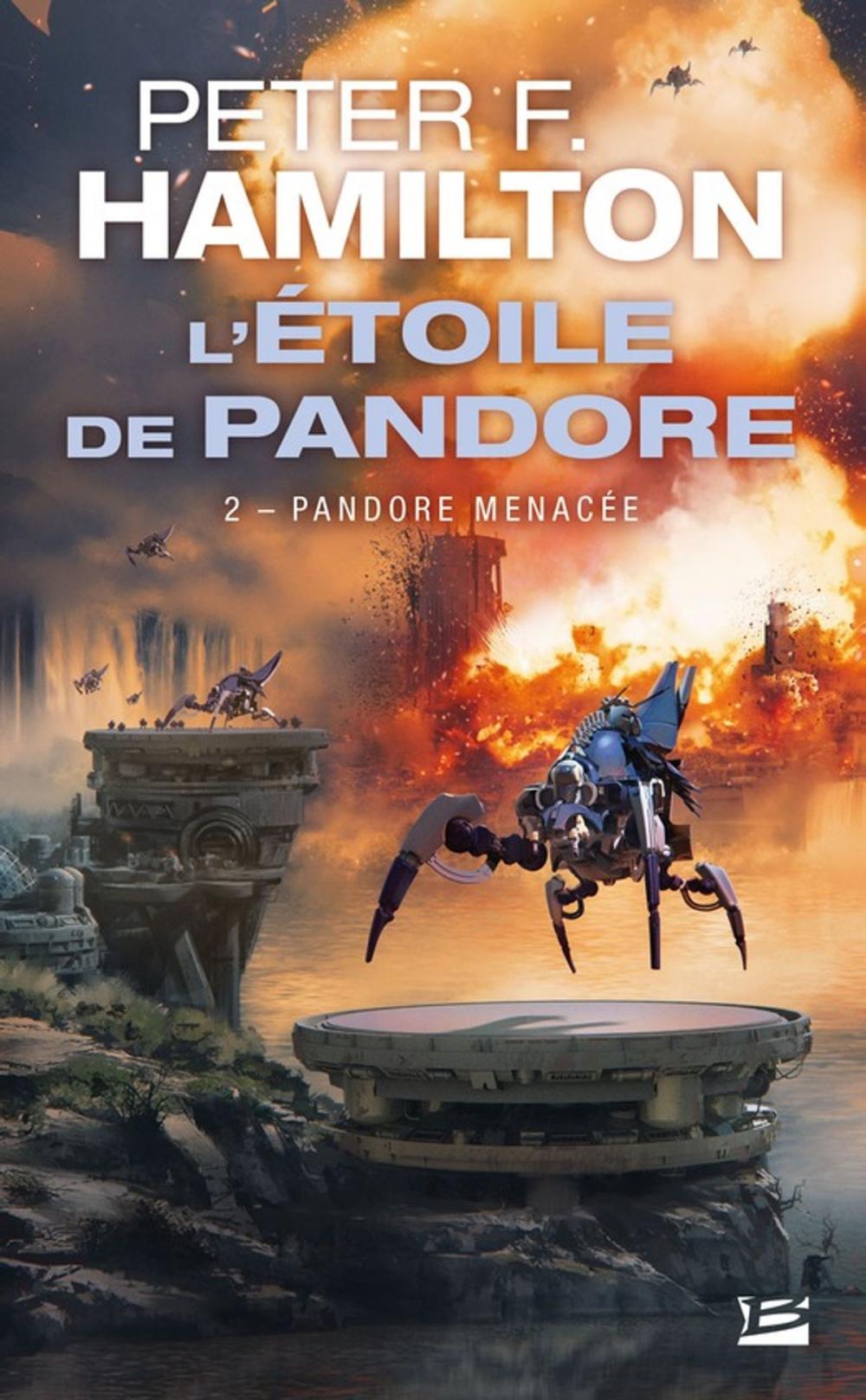 Big bigCover of Pandore menacée