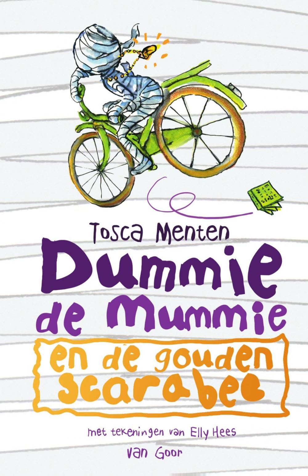 Big bigCover of Dummie de mummie en de gouden scarabee