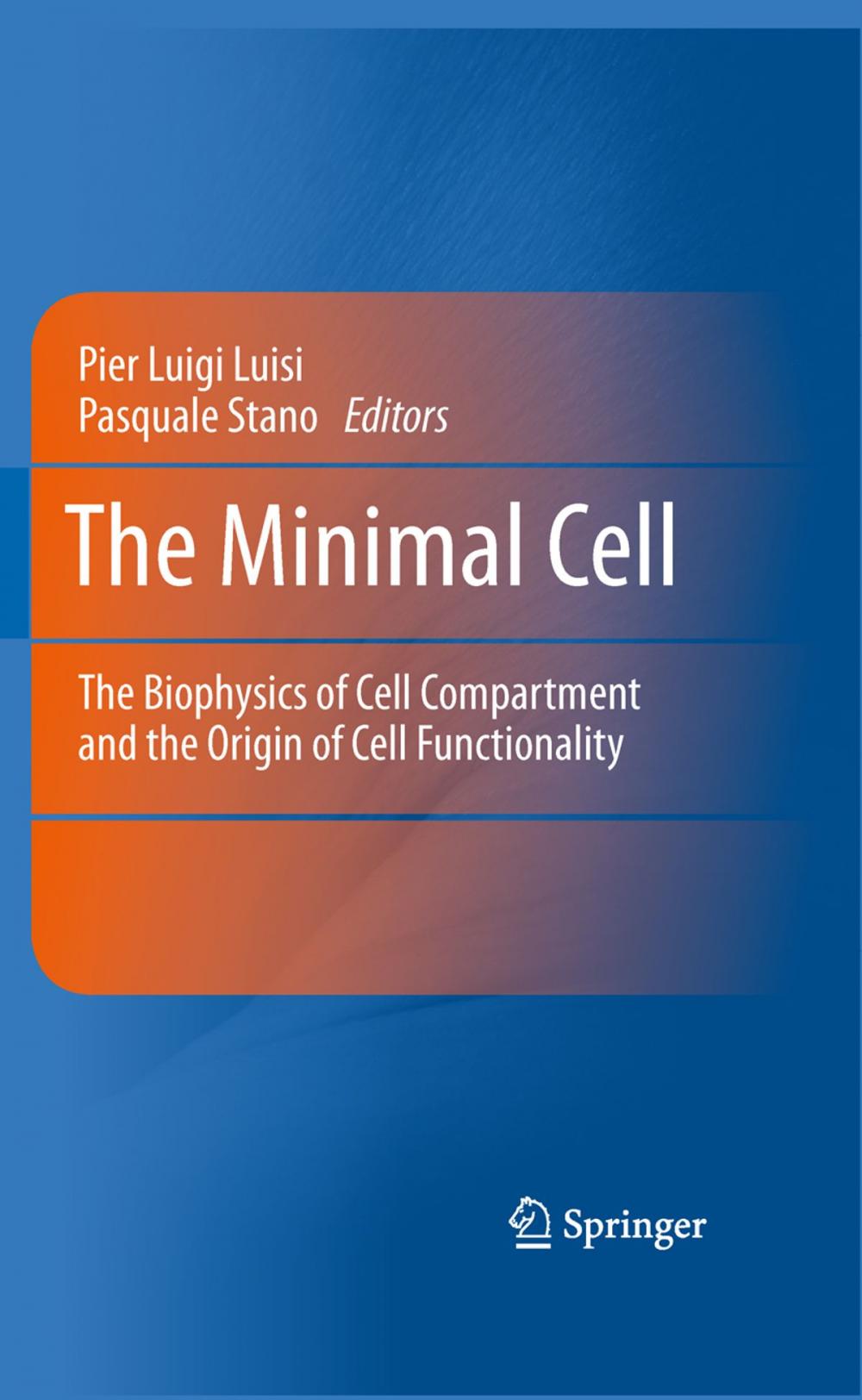 Big bigCover of The Minimal Cell