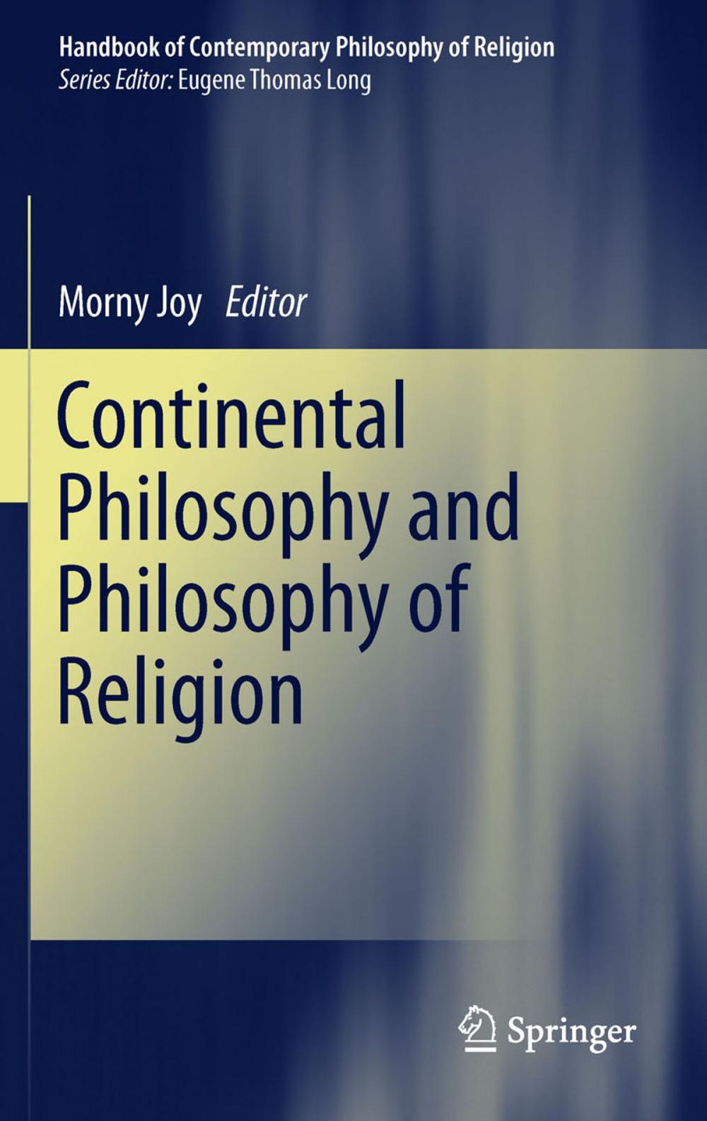 Big bigCover of Continental Philosophy and Philosophy of Religion