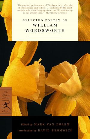 Cover of the book Selected Poetry of William Wordsworth by Paul Theroux
