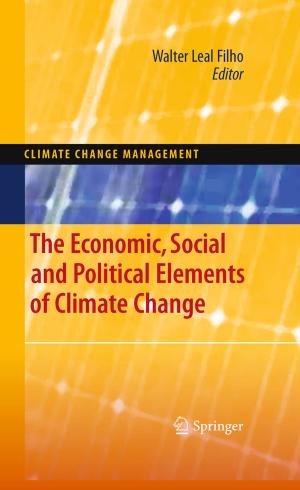 Cover of the book The Economic, Social and Political Elements of Climate Change by Ilya Gertsbakh, Yoseph Shpungin