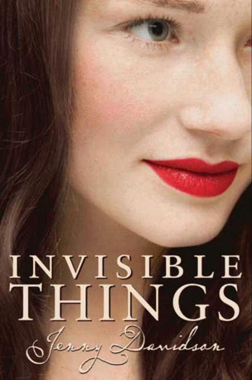 Cover of the book Invisible Things by Jenny Davidson, HarperTeen