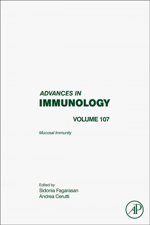 Cover of the book Advances in Immunology by Sidonia Fagarasan, Andrea Cerutti, Elsevier Science