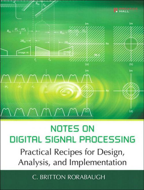 Cover of the book Notes on Digital Signal Processing by C. Britton Rorabaugh, Pearson Education