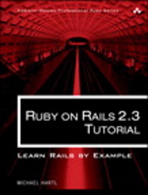 Cover of the book Ruby on Rails 2.3 Tutorial by Michael Hartl, Pearson Education