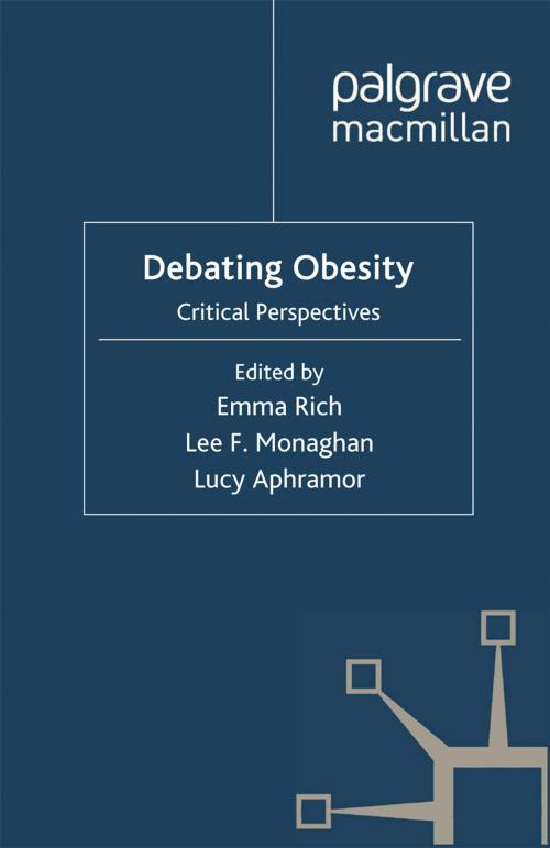 Cover of the book Debating Obesity by , Palgrave Macmillan UK