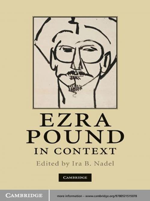 Cover of the book Ezra Pound in Context by , Cambridge University Press