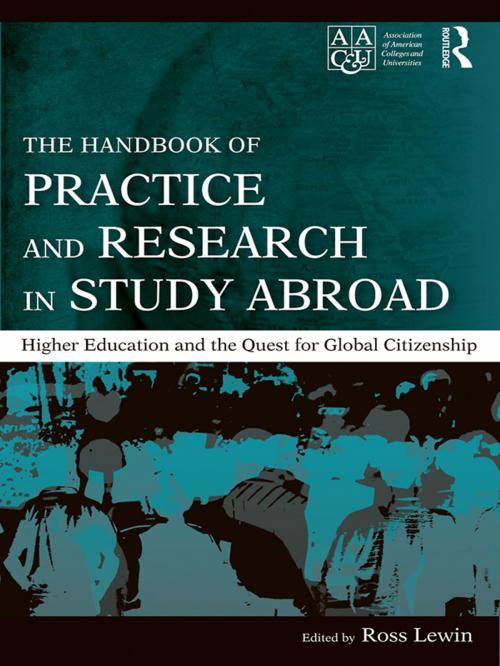 Cover of the book The Handbook of Practice and Research in Study Abroad by , Taylor and Francis