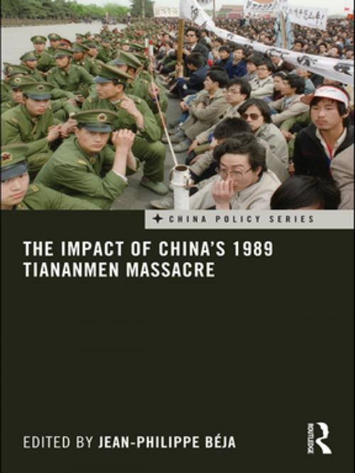 Cover of the book The Impact of China's 1989 Tiananmen Massacre by , Taylor and Francis