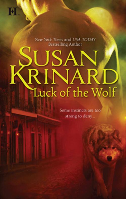 Cover of the book Luck of the Wolf by Susan Krinard, HQN Books