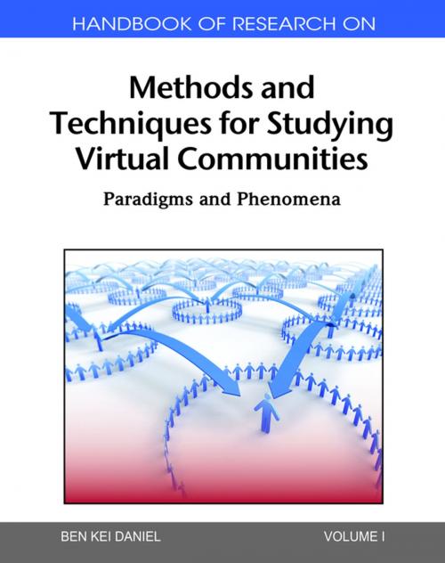 Cover of the book Handbook of Research on Methods and Techniques for Studying Virtual Communities by , IGI Global