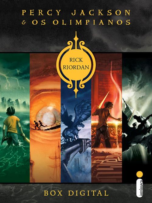 Cover of the book Box Percy Jackson e os Olimpianos by Rick Riordan, Intrínseca