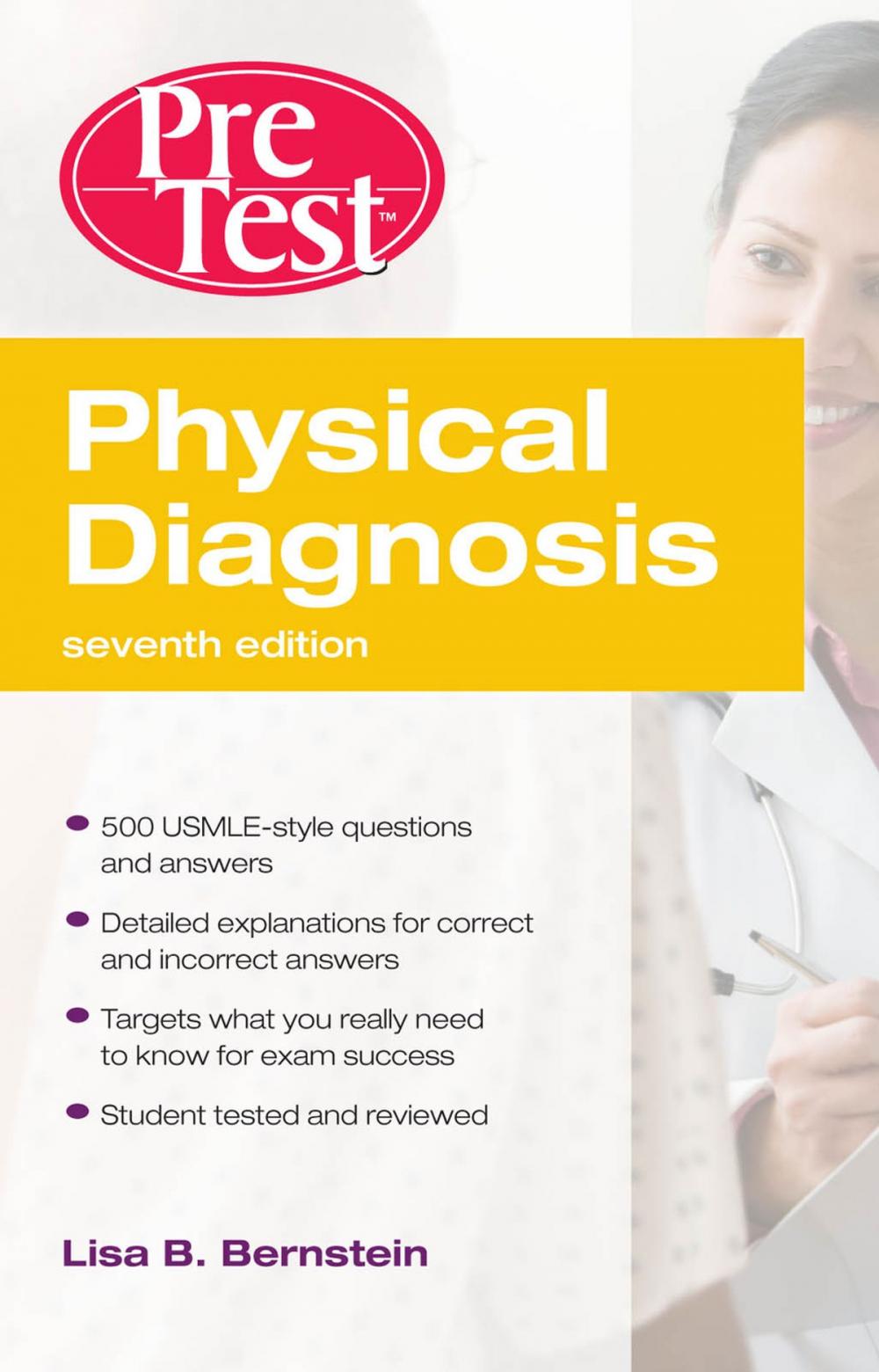 Big bigCover of Physical Diagnosis PreTest Self Assessment and Review, Seventh Edition