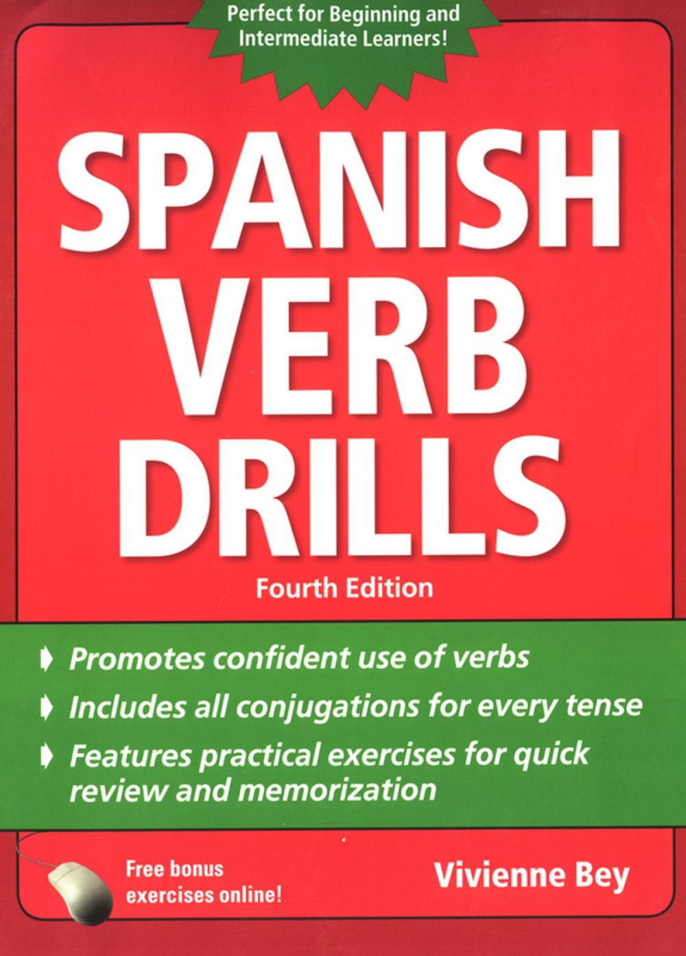 Big bigCover of Spanish Verb Drills, Fourth Edition